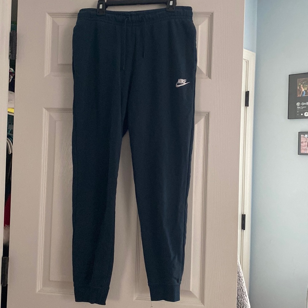 teal nike joggers